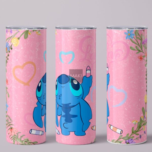20 Stitch crayon rose