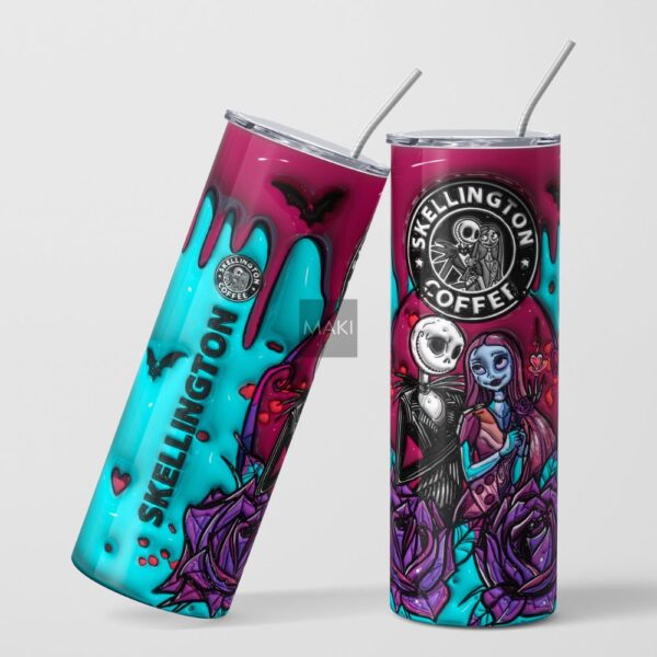 10 (9) Jack y Sally purple sky