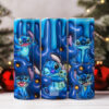 Stitch drink blue puff