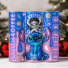 40 Stitch Coffee BlueP puff