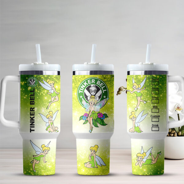 tinker Termo tumbler Tinker Bell coffee 40oz