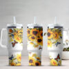 1 (1) Termo tumbler Girasol Yell 40oz