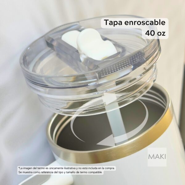 2 Tapa para termo 40oz