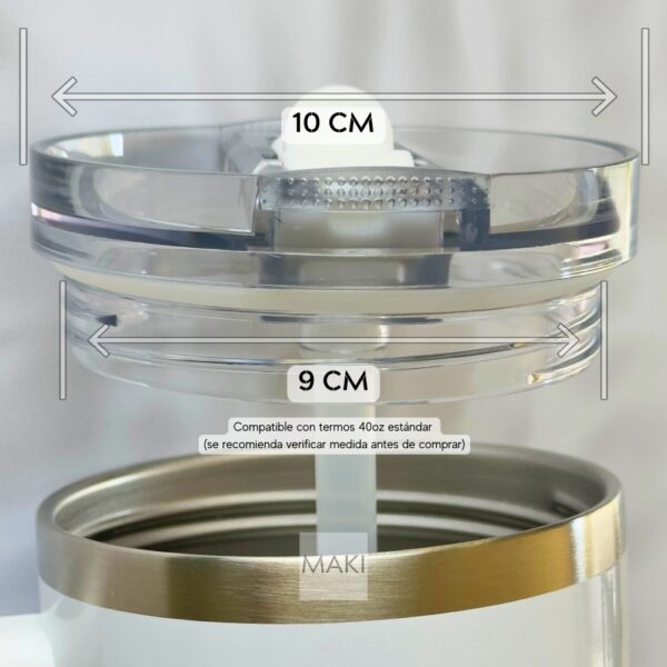 3 Tapa para termo 40oz